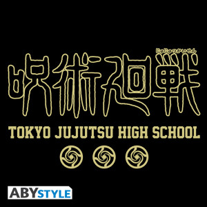 JUJUTSU KAISEN - Hoodie - "Tokyo Jujutsu High" man without zip black*
