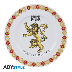 GAME OF THRONES - Set of 4 Plates - Houses *