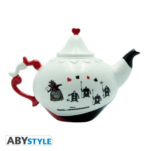 DISNEY - Théière - Alice au Pays des Merveilles - Reine de Coeur * DT