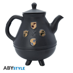 HARRY POTTER - Teapot - with Hogwarts cauldrons set* DT