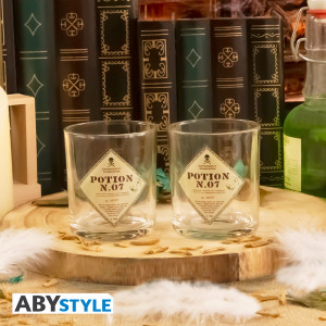 HARRY POTTER - Bottle and glasses Set - Potion *