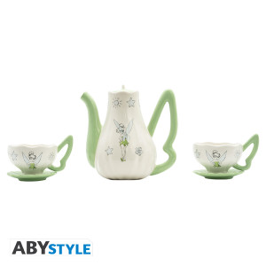 DISNEY - Teapot - with Tinkerbell cups set* DT