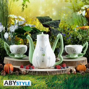 DISNEY - Teapot - with Tinkerbell cups set* DT