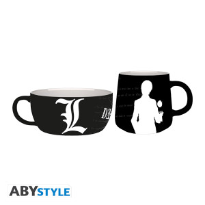 DEATH NOTE - Breakfast Set Mug + Bowl - Justice