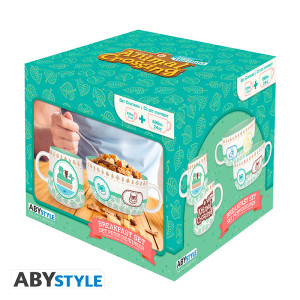 ANIMAL CROSSING - Breakfast Set Mug + Bowl - Characters