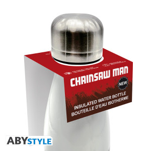 CHAINSAW MAN - Bouteille d'eau isotherme - Pochita & Chainsaw man