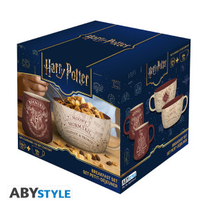 HARRY POTTER - Breakfast Set Mug + Bowl - Marauder's Map