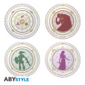 THE LEGEND OF ZELDA - Set of 4 Plates - Legends of Hyrule