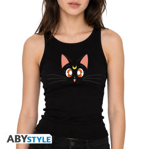SAILOR MOON - Top "Luna" -  Woman - black