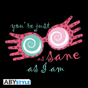 HARRY POTTER - Tshirt "Luna Lovegood" woman SS black - basic*