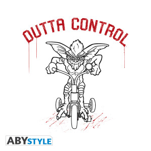 GREMLINS - Tshirt "Outta Control" man SS white - new fit*
