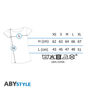 FRIENDS - Tshirt "Central Perk" woman SS black - basic *