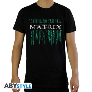 MATRIX - Tshirt "The Matrix" man SS black - basic*