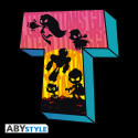 TEEN TITANS - Tshirt "Titans Tower Silhouettes" man SSblack -new fit*