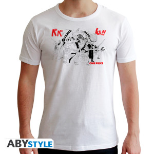 ONE PIECE - Tshirt "Full Crew" man SS white - new fit *