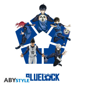 BLUE LOCK - Tshirt "Squad" man SS white - New Fit