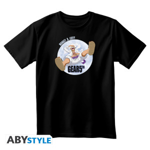 ONE PIECE - Tshirt unisex black - Gear 5th