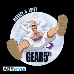 ONE PIECE - Tshirt noir unisexe - Gear 5th
