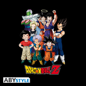 DRAGON BALL  - Tshirt unisex black - DBZ/ Goku's group