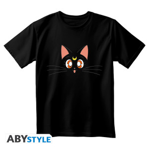 SAILOR MOON - Tshirt unisex black - Luna