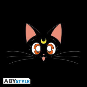 SAILOR MOON - Tshirt unisex black - Luna