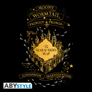 HARRY POTTER - Tshirt unisex black - The Marauders