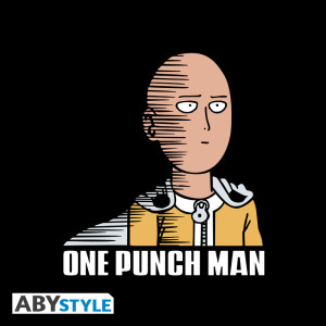 ONE PUNCH MAN - Tshirt unisex black - Saitama Fun