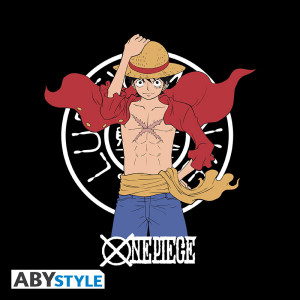ONE PIECE - Tshirt unisex black - Luffy New World