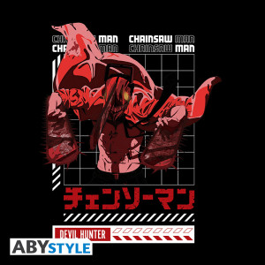CHAINSAW MAN - Tshirt unisex black - Devil Hunter