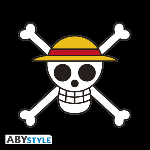 ONE PIECE - Tshirt new fit black - Wanted Luffy
