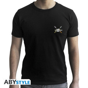 ONE PIECE - Tshirt new fit black - Wanted Zoro