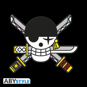 ONE PIECE - Tshirt new fit black - Wanted Zoro
