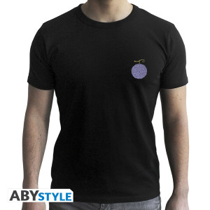 ONE PIECE - Tshirt new fit black - Gum-Gum Devil Fruit