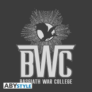 FOURTH WING - Tshirt gris foncé new fit - Basgiath War College