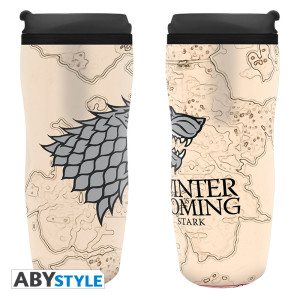GAME OF THRONES - Mug de voyage Winter is coming*
