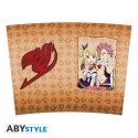 FAIRY TAIL - Travel mug "Lucy, Natsu & Emblem" *