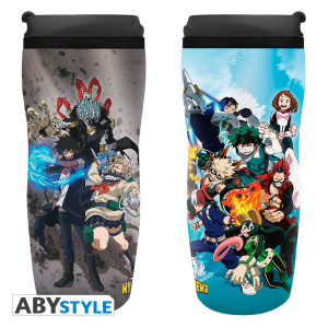MY HERO ACADEMIA - Travel mug "Heroes vs. Villains" *