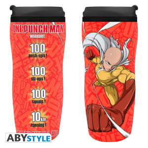 ONE PUNCH MAN - Travel mug - "Saitama" *