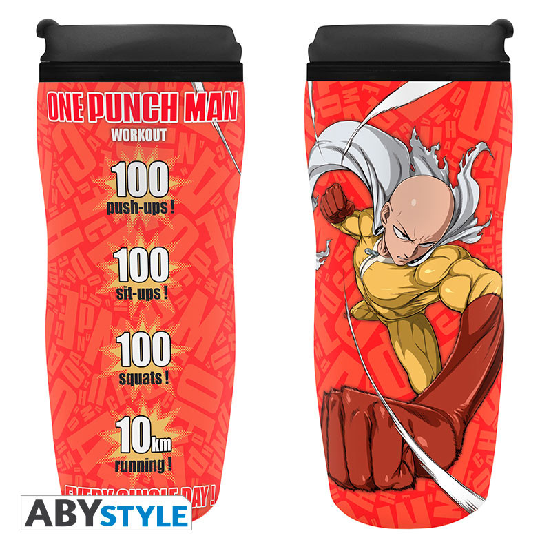 ONE PUNCH MAN - Travel mug - "Saitama" *