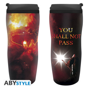 LORD OF THE RINGS - Travel mug "You shall not pass" *