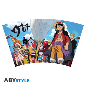 ONE PIECE - Gobelet avec paille - 470 ml - Wano