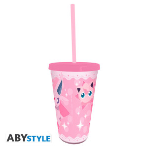 POKEMON - Tumbler with straw - 470ml - Mentali & friends