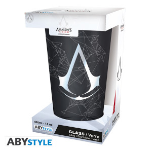 ASSASSIN'S CREED - Premium Large Glass - 400ml - Assassin x2*