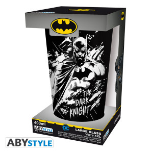 DC COMICS - Large Glass - 400ml - Batman & Joker - x2