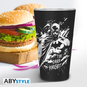 DC COMICS - Large Glass - 400ml - Batman & Joker - x2