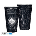 HARRY POTTER - Large Glass - 400ml - Marauder's map - Matte x2