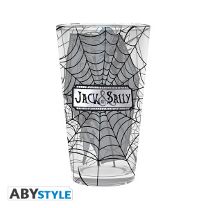 NIGHTMARE BEFORE XMAS - Verre XXL - 400 ml - Jack &Sally - boîte x2