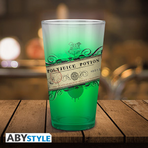 HARRY POTTER - Premium Large Glass - 400ml - Polyjuice Potion - x2*