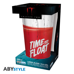 IT - Large Glass - 400ml - Time to Float - x2  *