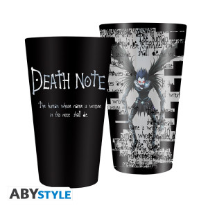 DEATH NOTE - Large Glass - 400ml - Ryuk - Matte x2